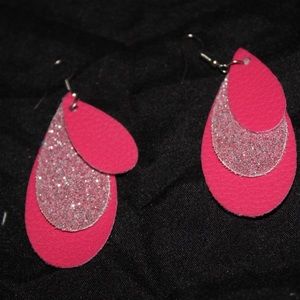 Cute pink earrings